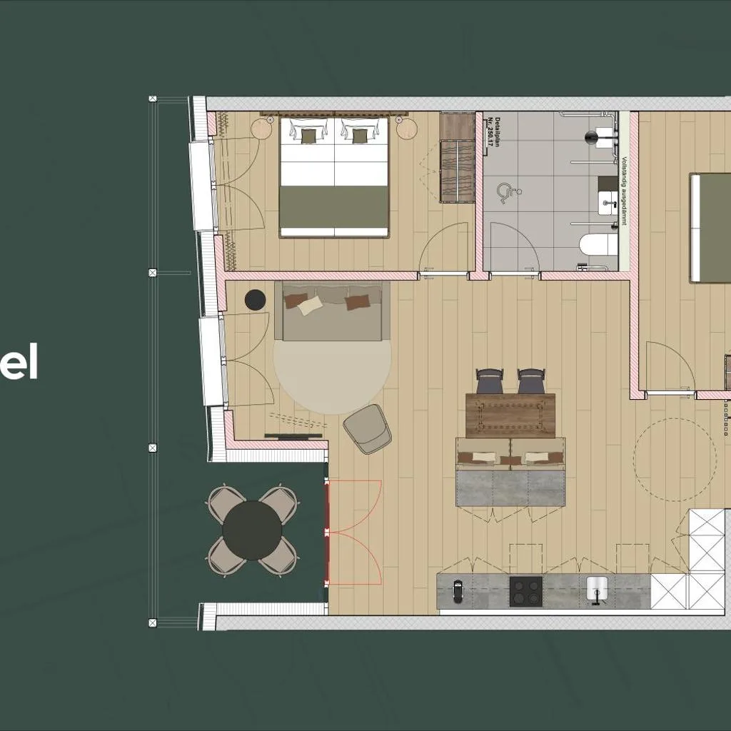 KURVE Apartments & Lounge - صورة 14