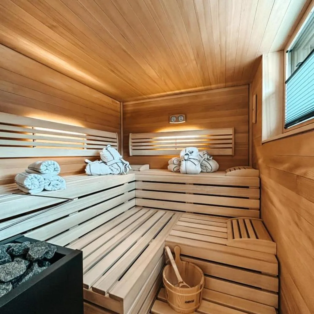 ZSAM Chalets mit Sauna und Hottub - صورة 10
