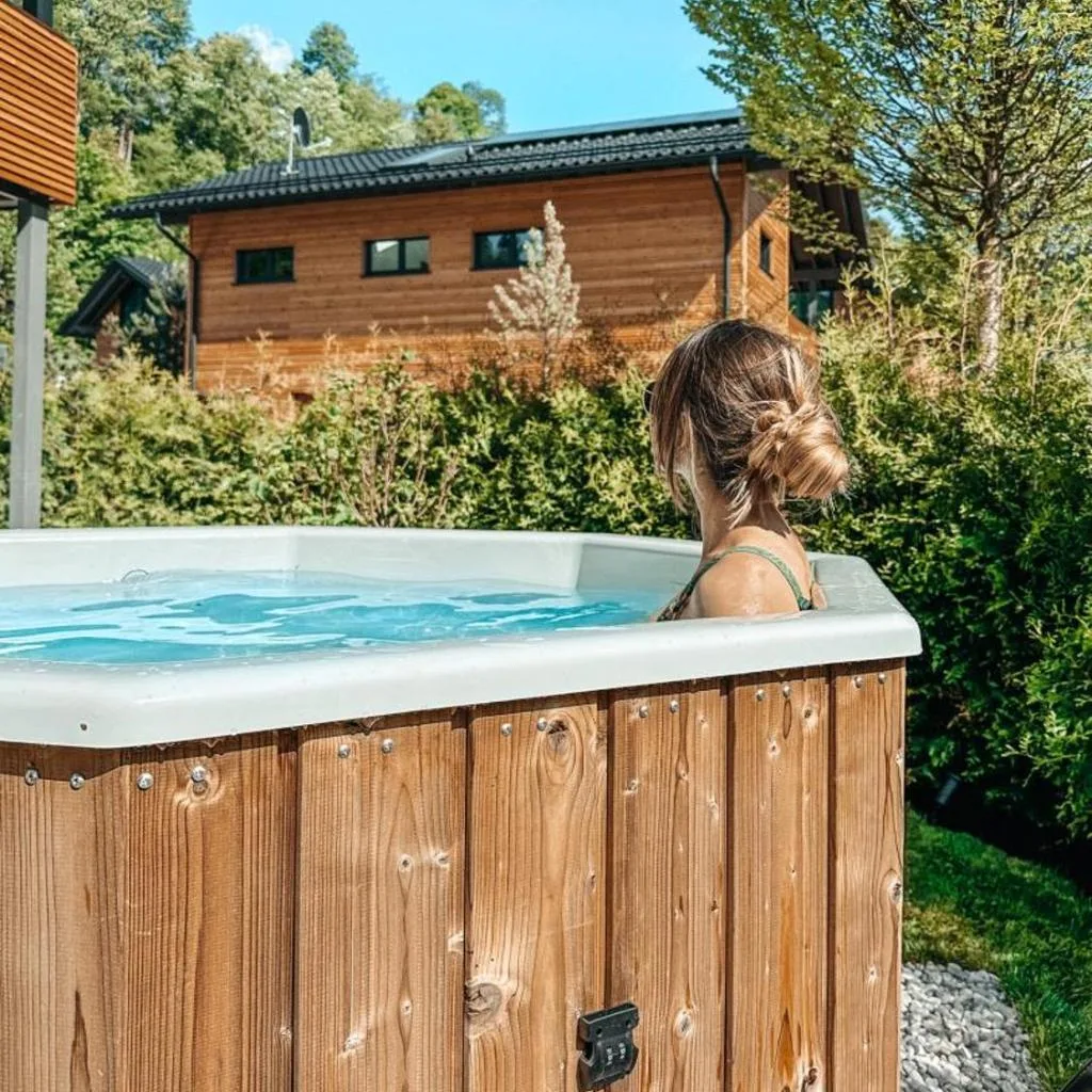 ZSAM Chalets mit Sauna und Hottub - صورة 15