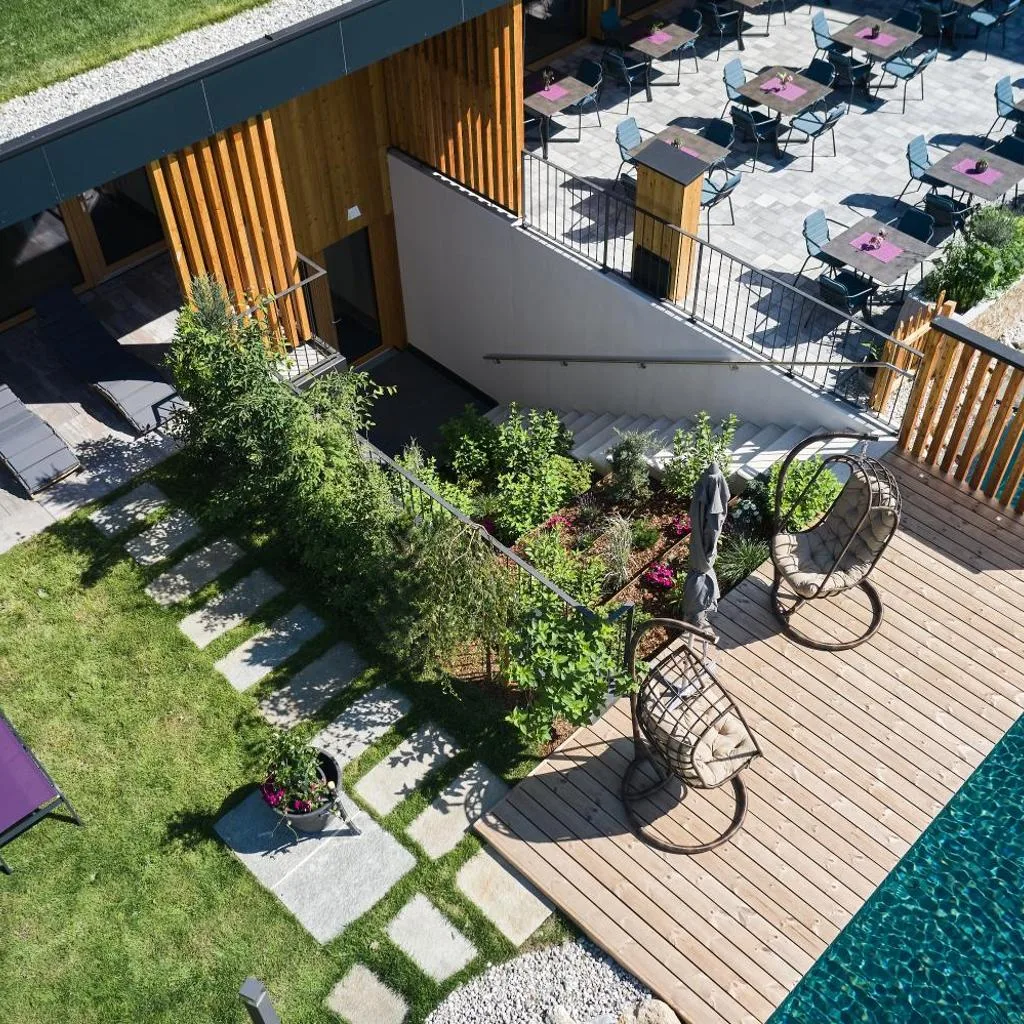 Wellness und Brunch Hotel MorgenZeit beheizter Naturteich Genuss Frühstück bis 13 Uhr Hochkönig Sommercard - صورة 20