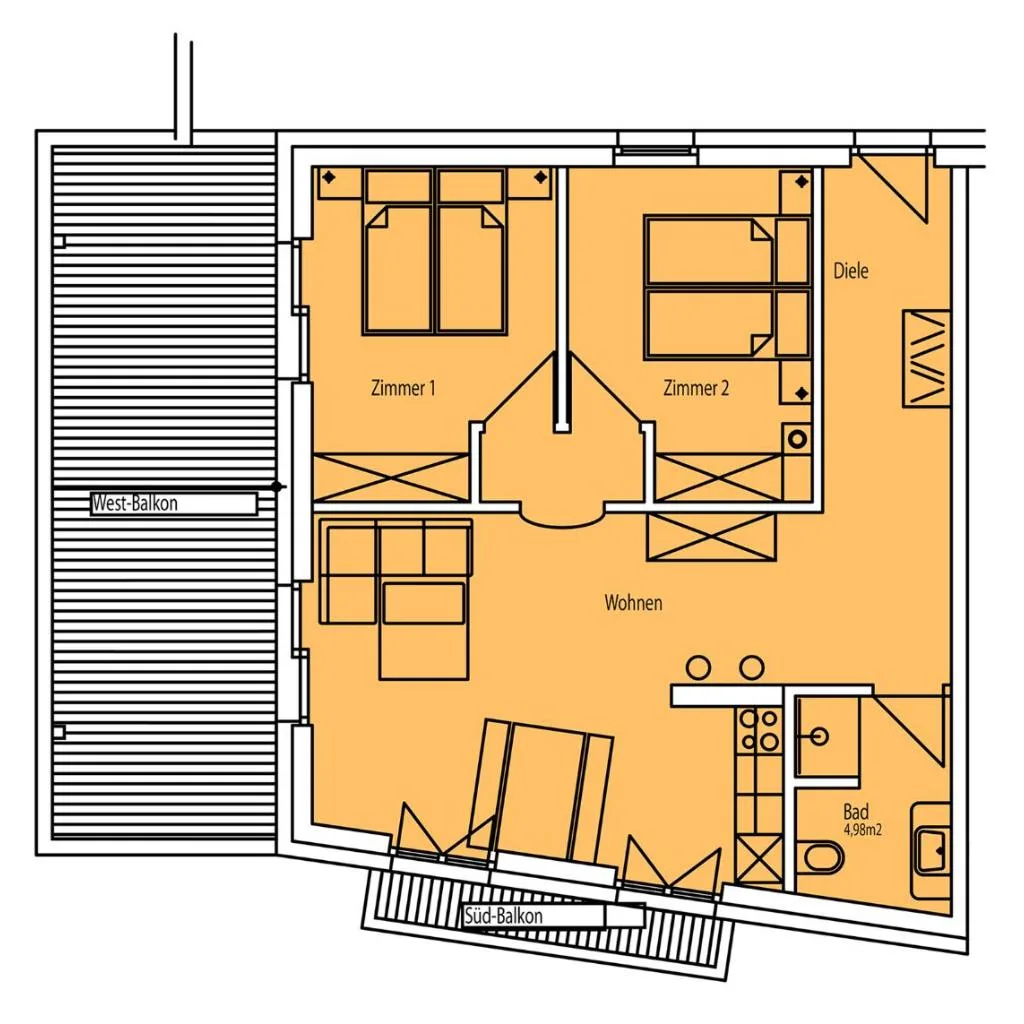 Kasperhof Apartments Innsbruck Top 6 - 7 - صورة 16